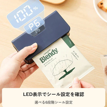 【累計15万台突破🏆】 Benrio 2WAY ハンディシーラー｜充電式 袋密封＆カッター【顧客満足度No.1獲得商品🥇】【全国送料無料🚗】